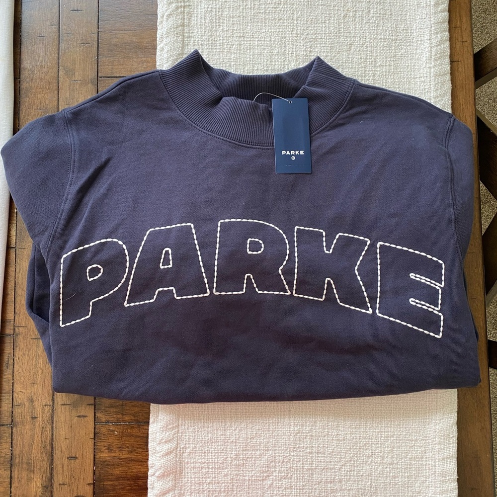 PARKE Navy Sweatshirt